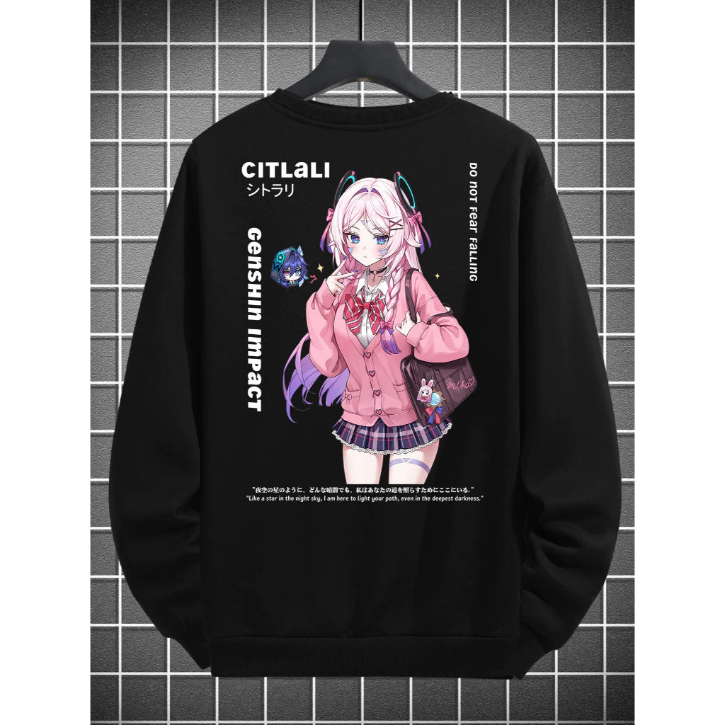 Genshin Impact Citlali Oversize Crewneck Sweater