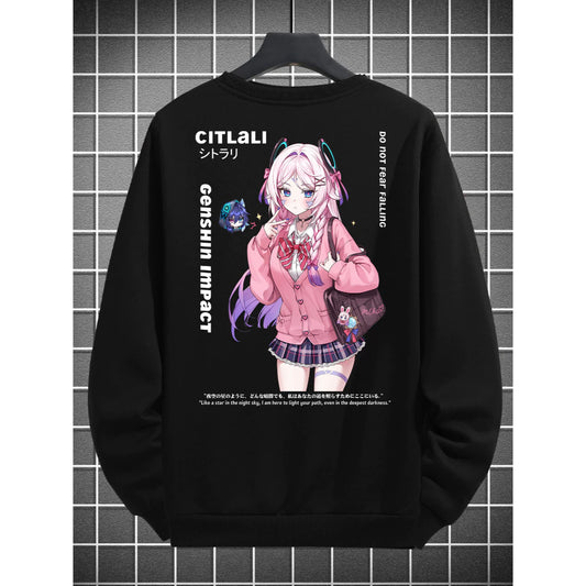 Genshin Impact Citlali Oversize Crewneck Sweater